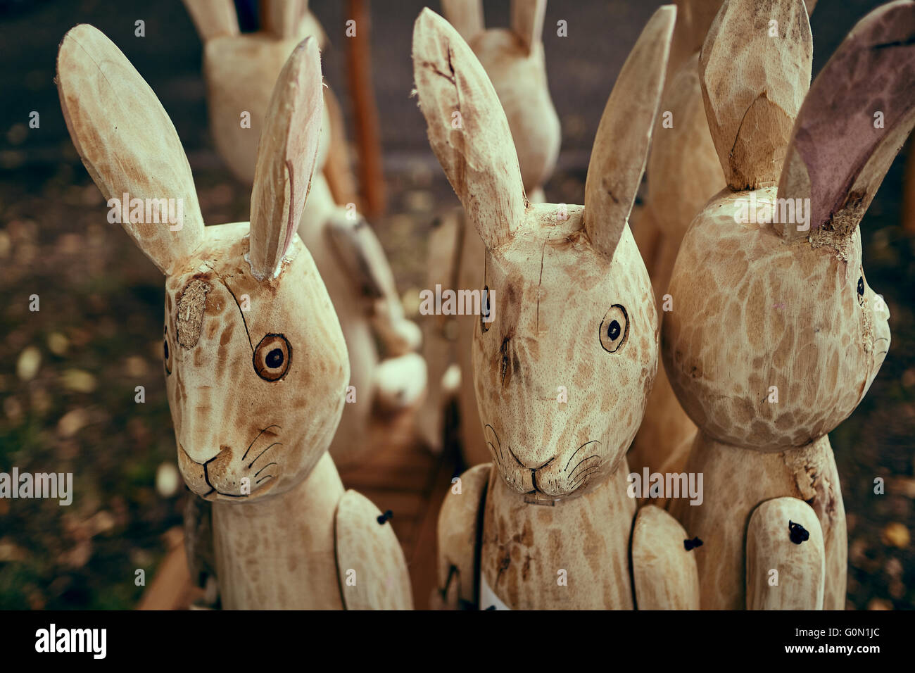 wooden hare