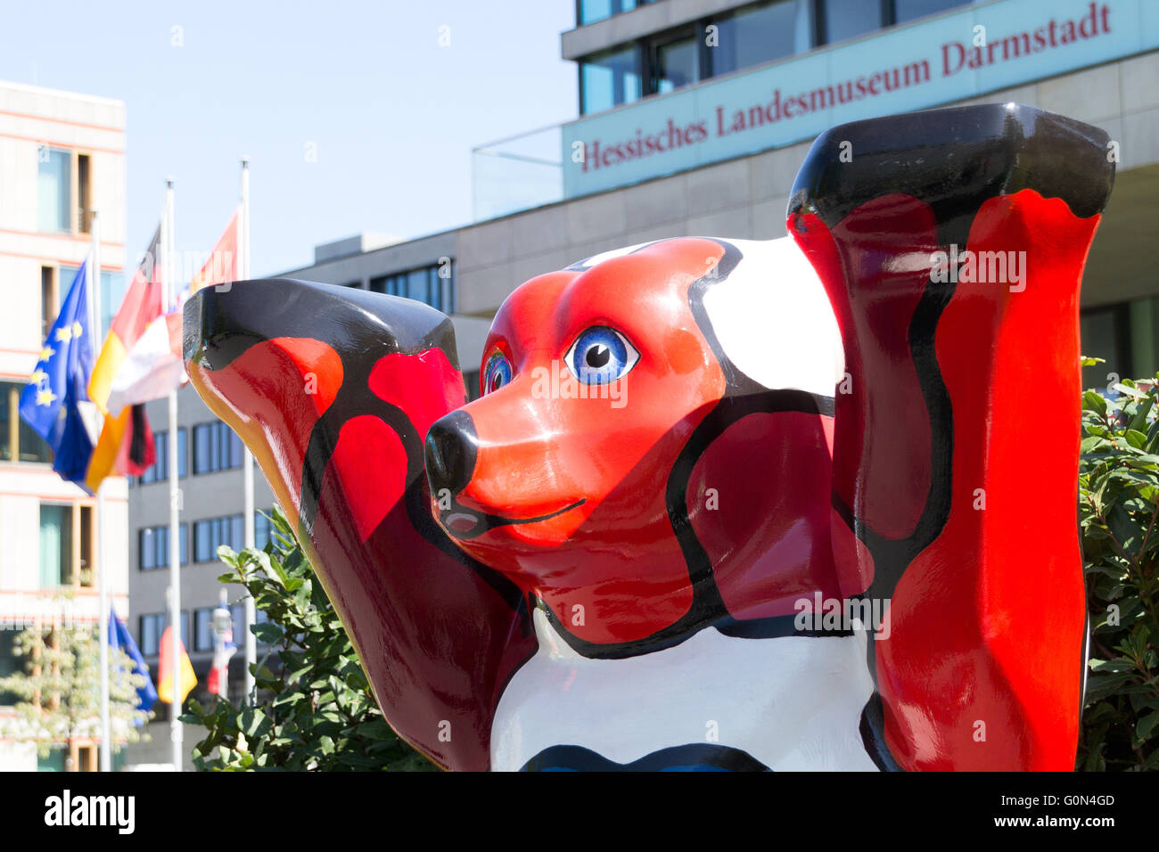 Buddy Bears in Berlin April 2016 Stock Photo