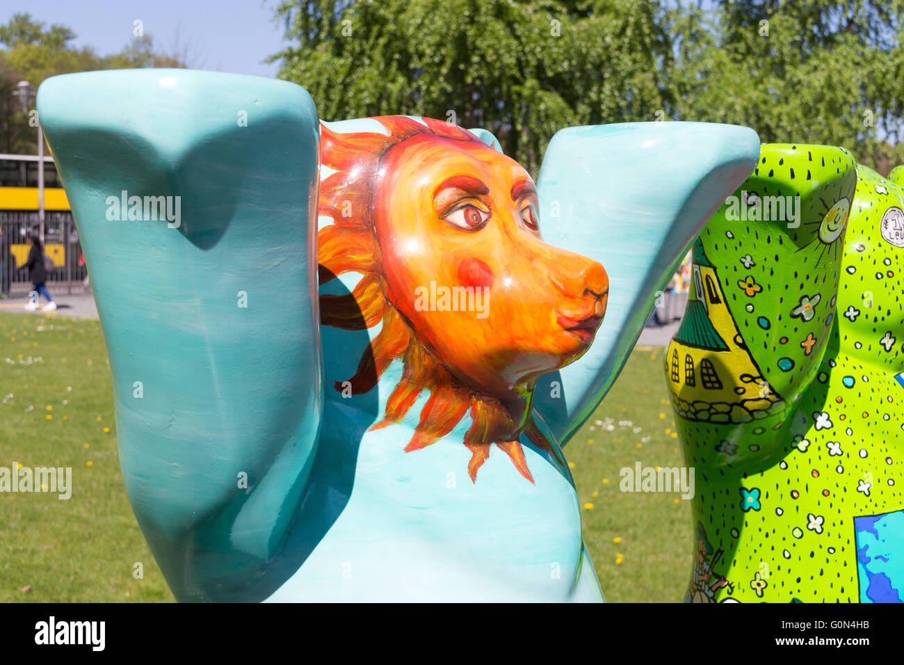 Buddy Bears in Berlin April 2016 Stock Photo Alamy