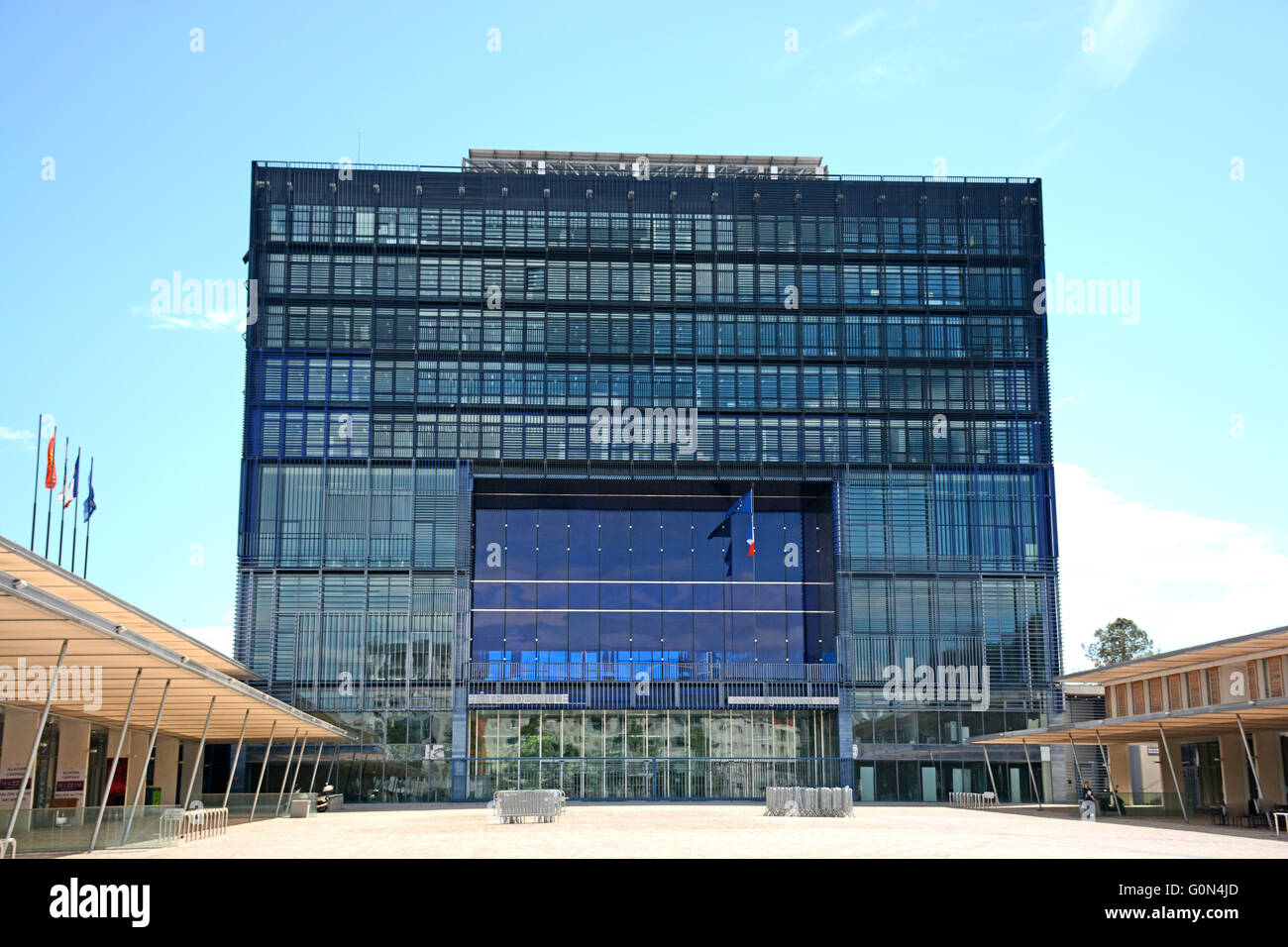 Main Facade New Hotel De Ville City Hall Architect Jean Nouvel Montpellier France Stock Photo Alamy Main Facade New Hotel De Ville City Hall Architect Jean Nouvel Montpellier France Stock Photo Alamy