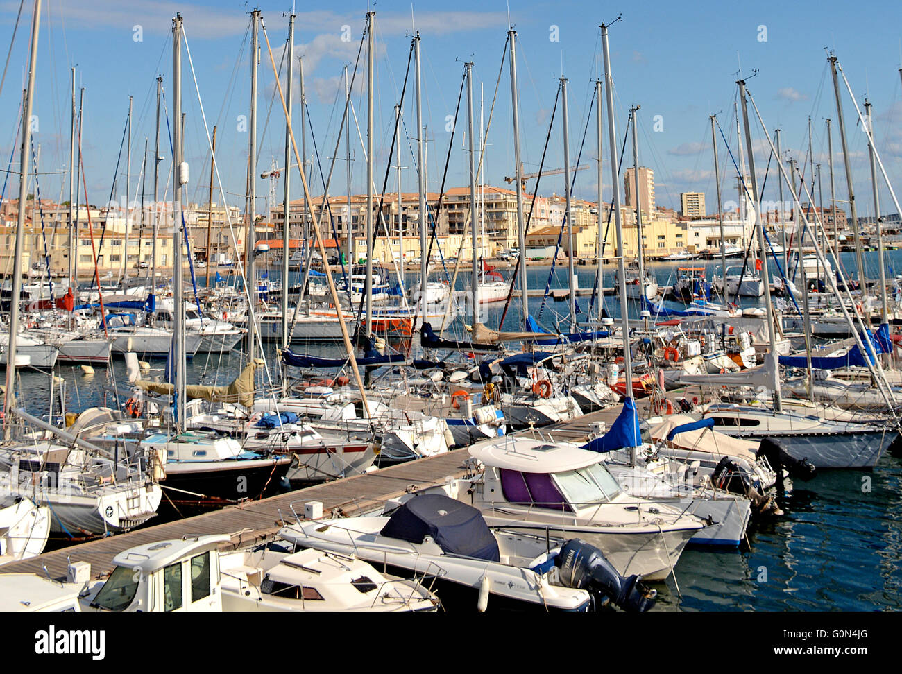 marina Sete Herault Languedoc-Roussillon-Midi-Pyrenees France Stock Photo