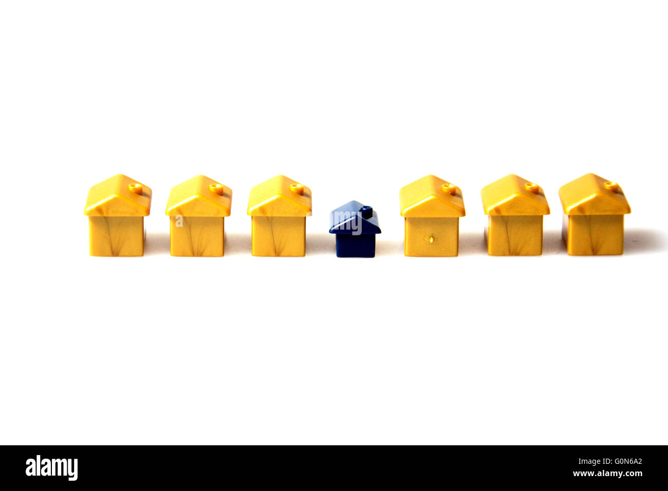 Monopoly houses construction hires stock photography and images Alamy