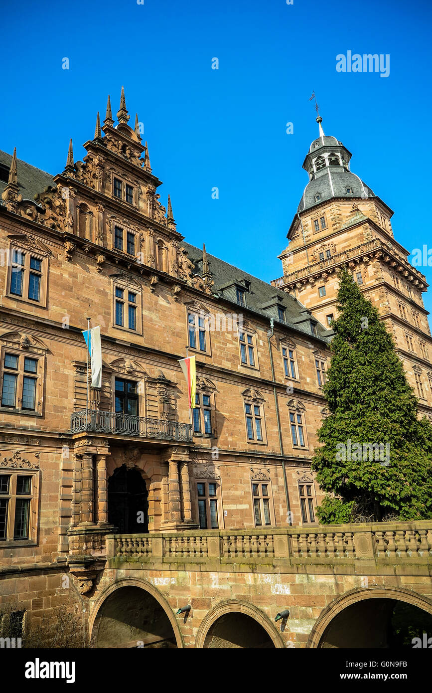 Castle Johannisburg in Aschaffenburg, Germany Stock Photo - Alamy