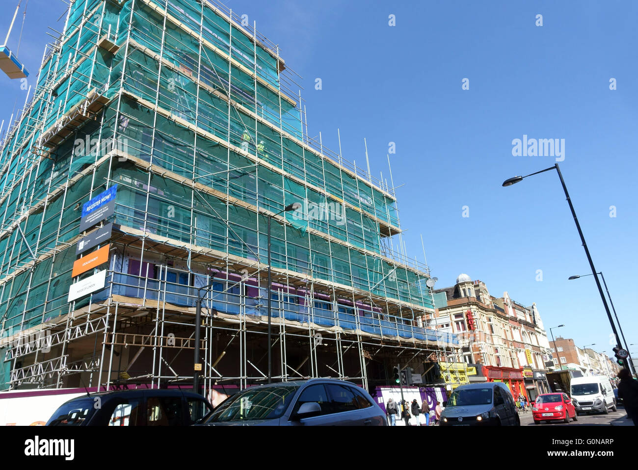 Gentrification in Dalston, East London Dalston Curve flats