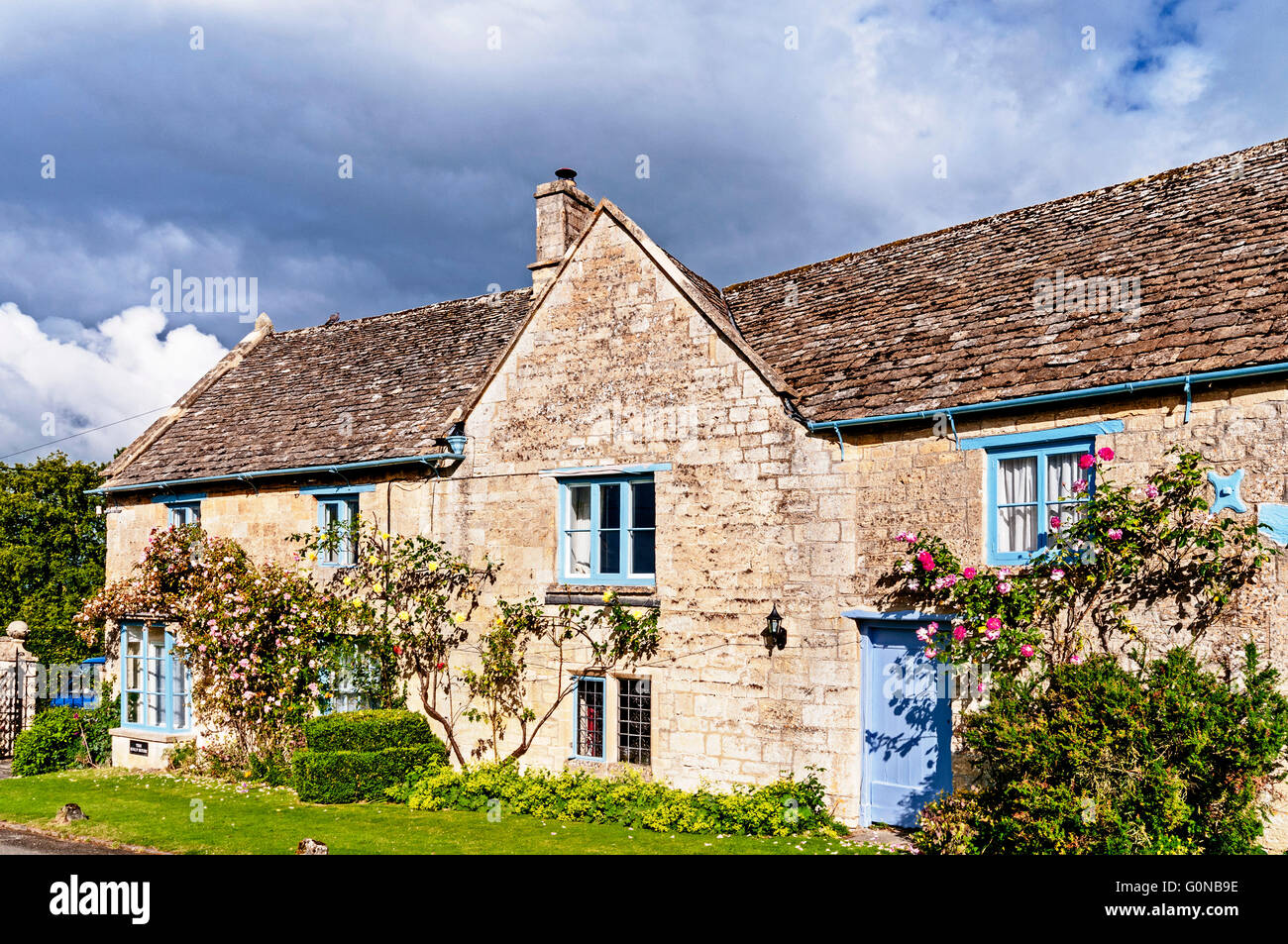 Cottage in the Heart of England, Bauernkate im Herzen Englands Stock Photo