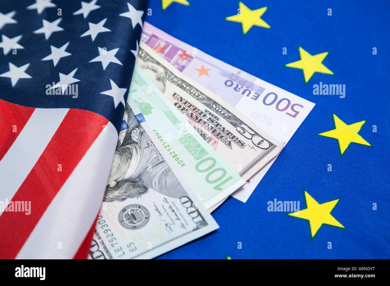 TTIP Agreement Symbol photo Stock Photo