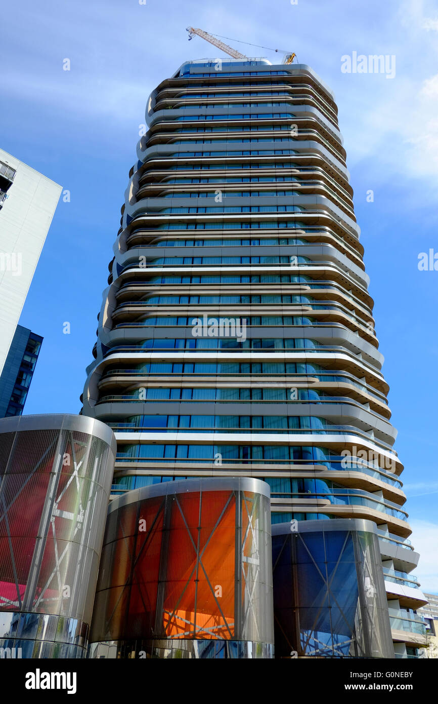 Lexicon luxury apartment development in London Stock Photo - Alamy