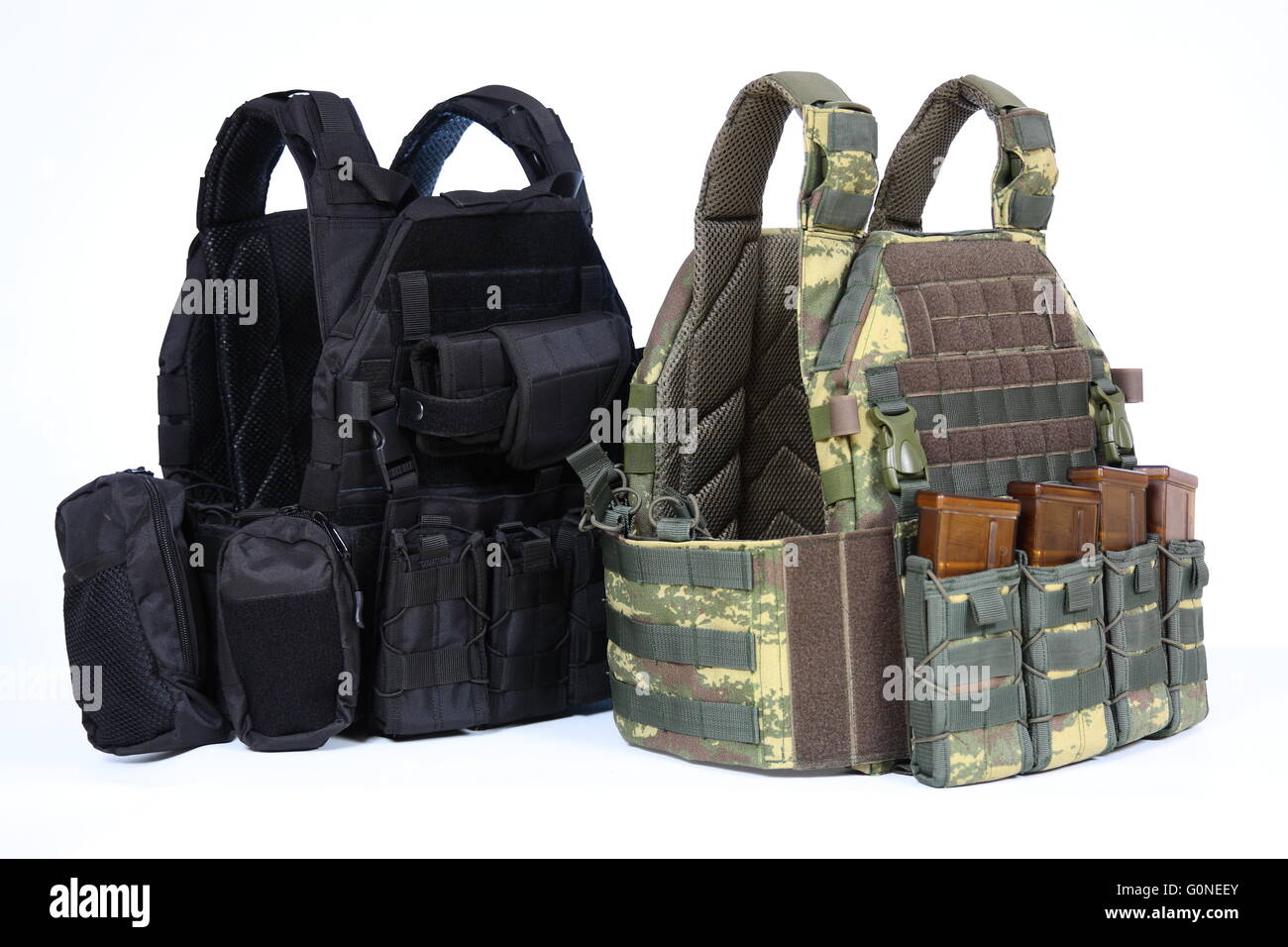 Tactical Vest for army with bulletproof Stock Photo Alamy