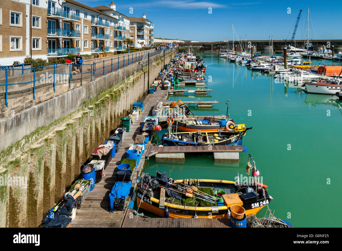 Fishing Boats, Brighton Marina, Brighton, Sussex, UK Stock Photo Alamy
