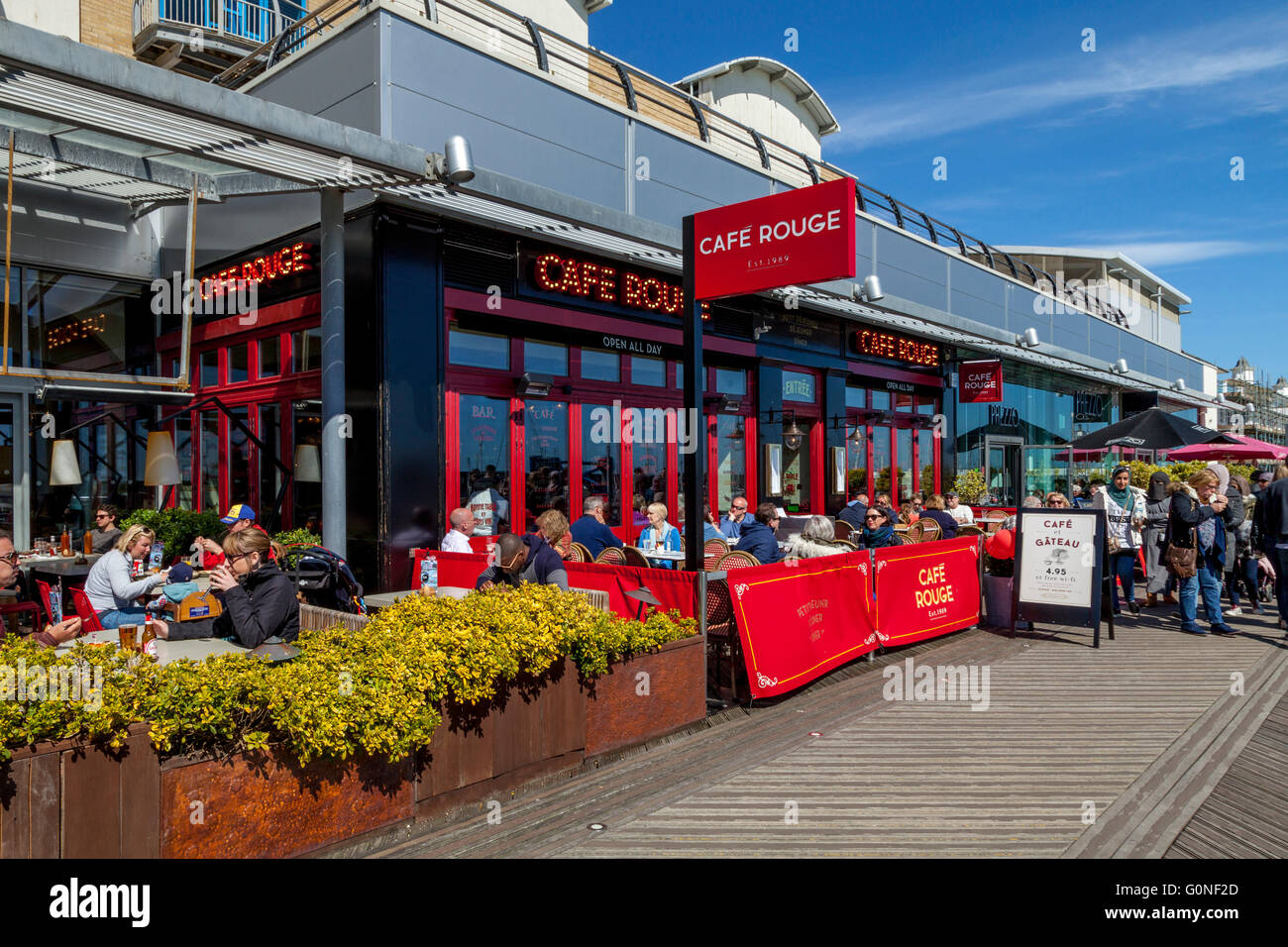 The Boardwalk, Brighton Marina, Brighton, Sussex, UK Stock Photo Alamy