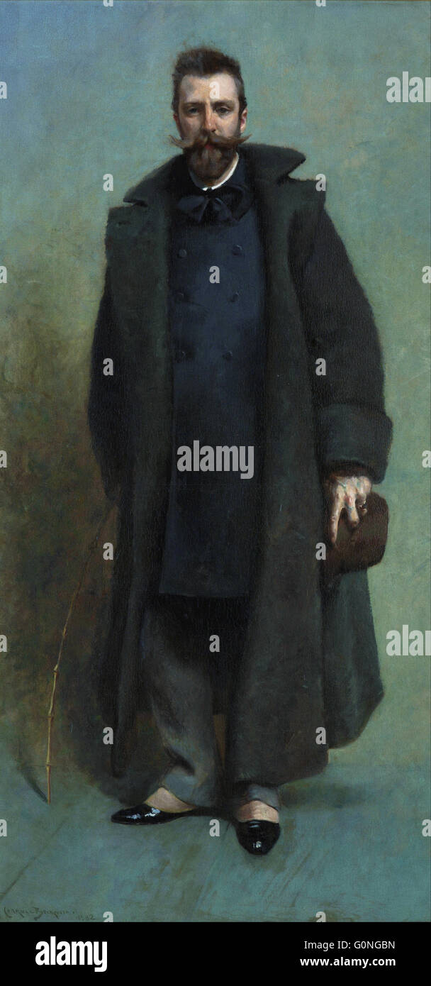 Beckwith, James Carroll - Portrait of William Merritt Chase Stock Photo