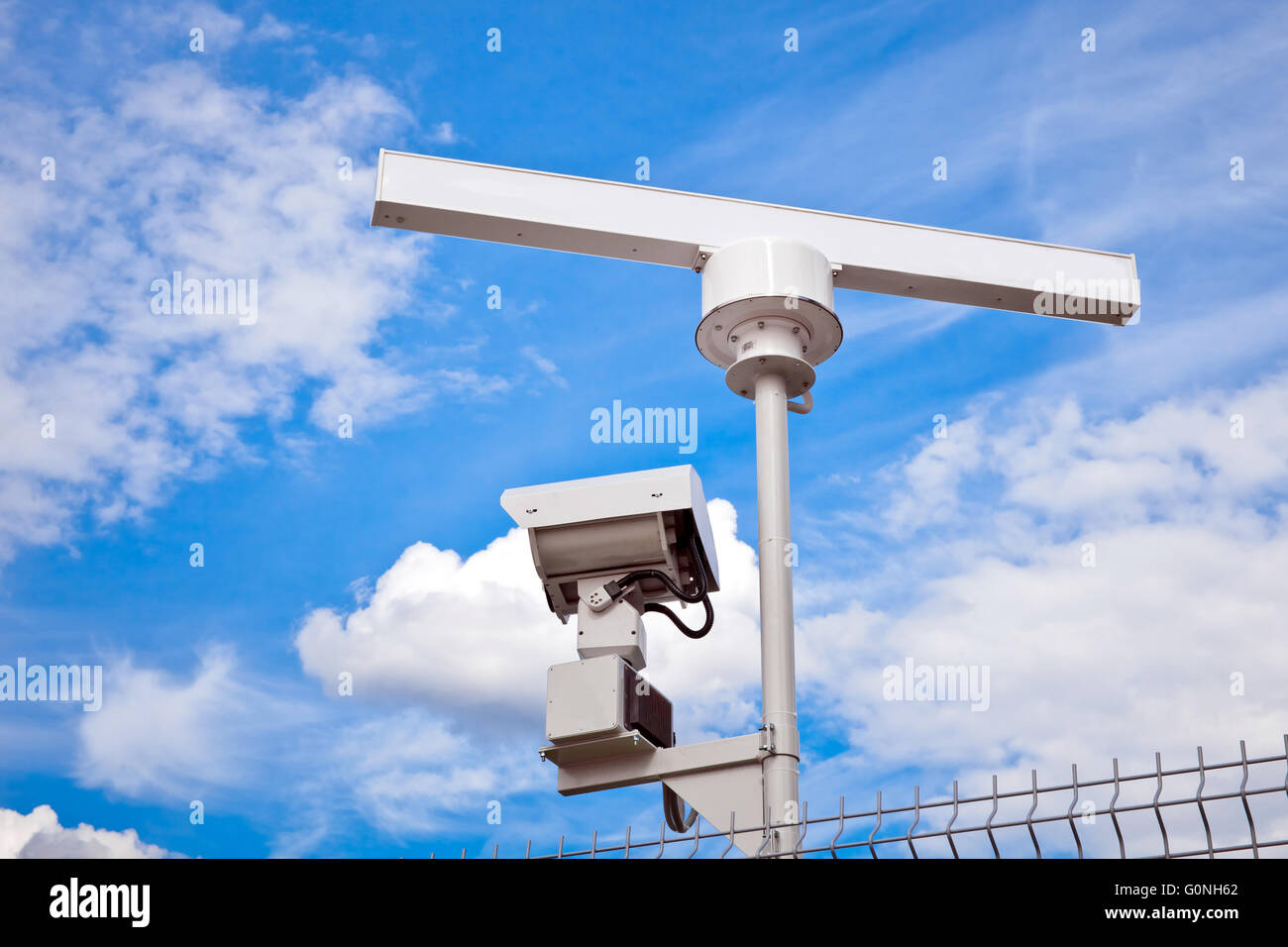 Radar surveillance system Stock Photo Alamy