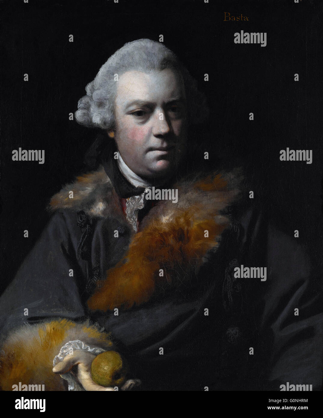 Reynolds, Joshua - Portrait of Thomas Bowlby Stock Photo