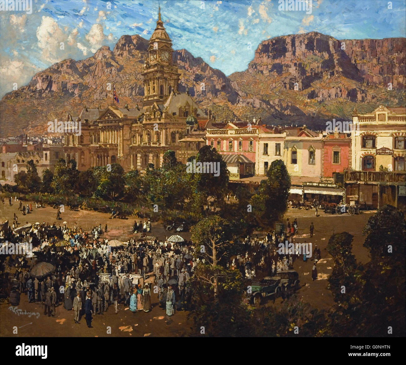 Robert Gwelo Goodman City Hall, Cape Town 1917 Stock Photo Alamy