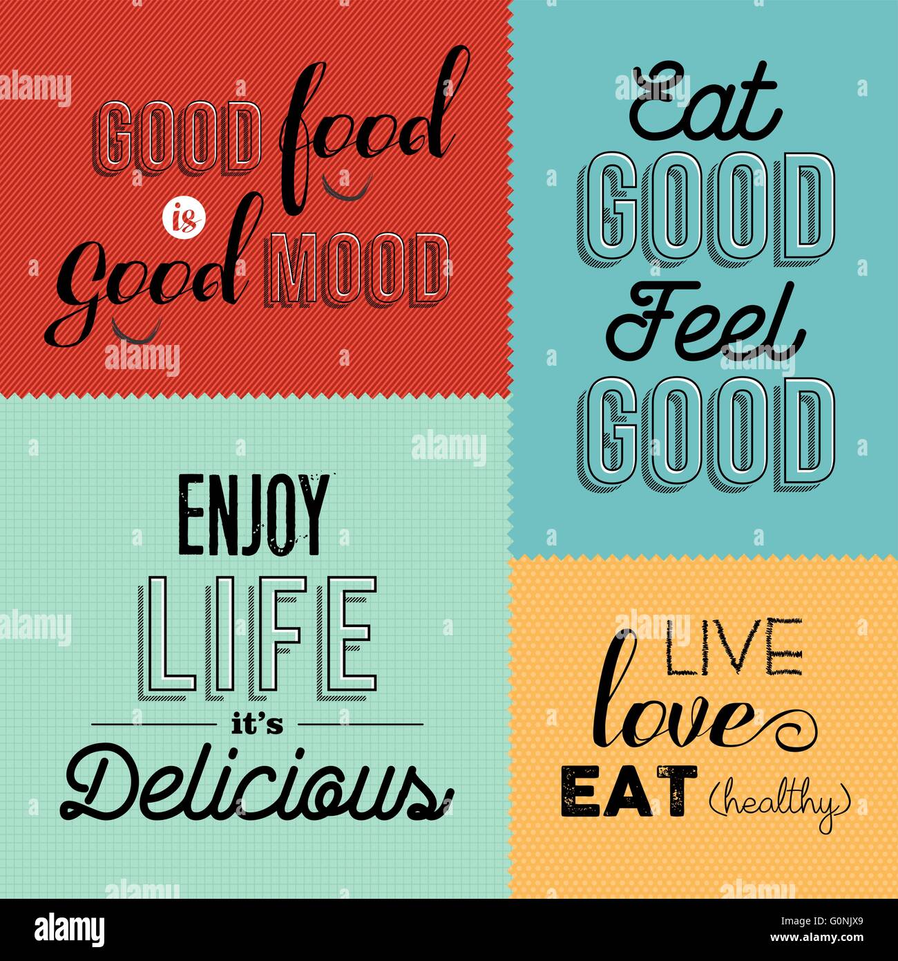 Restaurant Quotes Vector