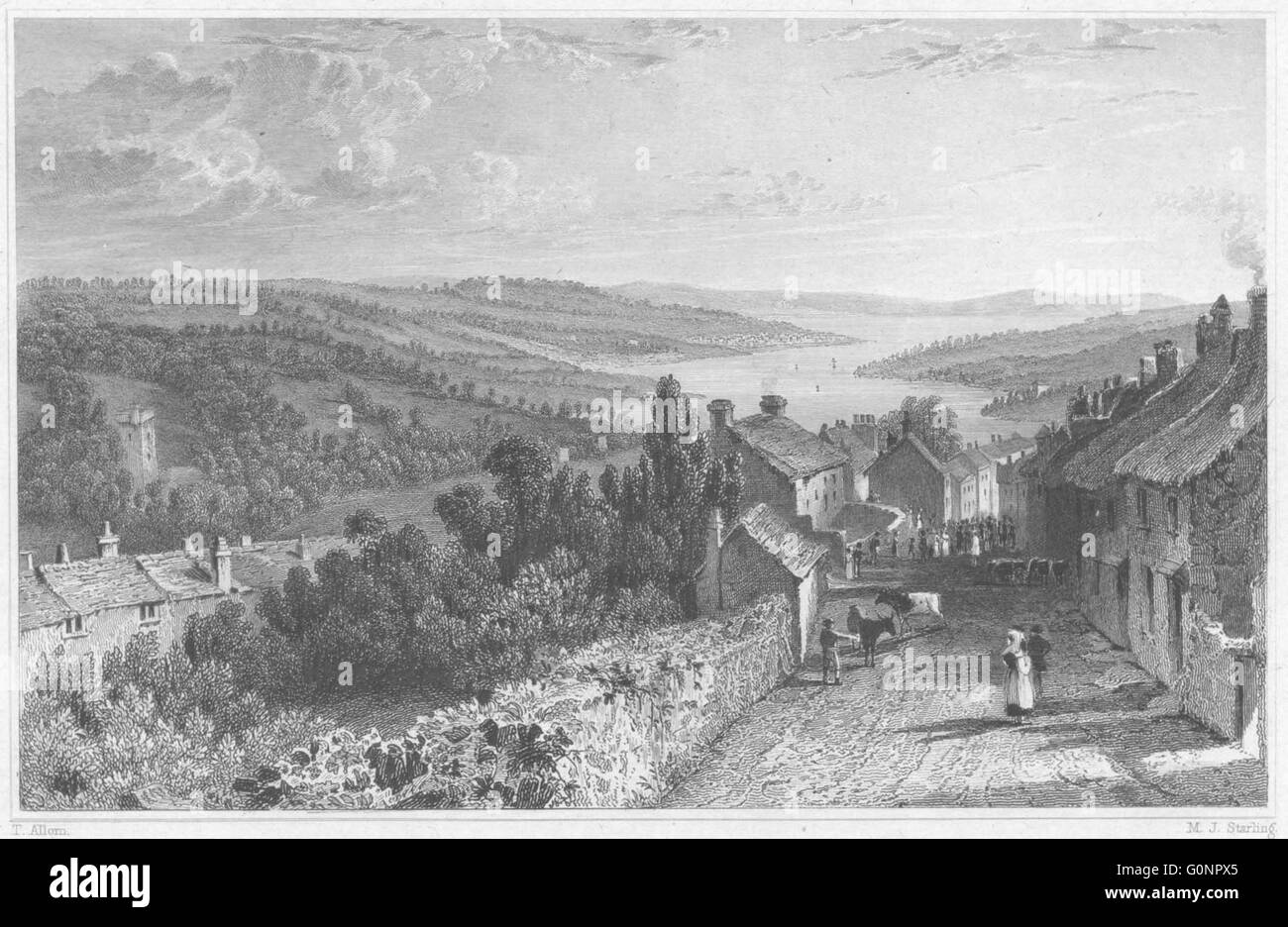 Flushing cornwall Black and White Stock Photos & Images Alamy