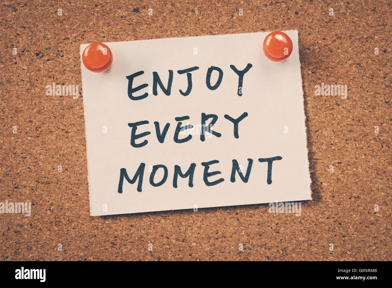 Enjoy every moment Stock Photo