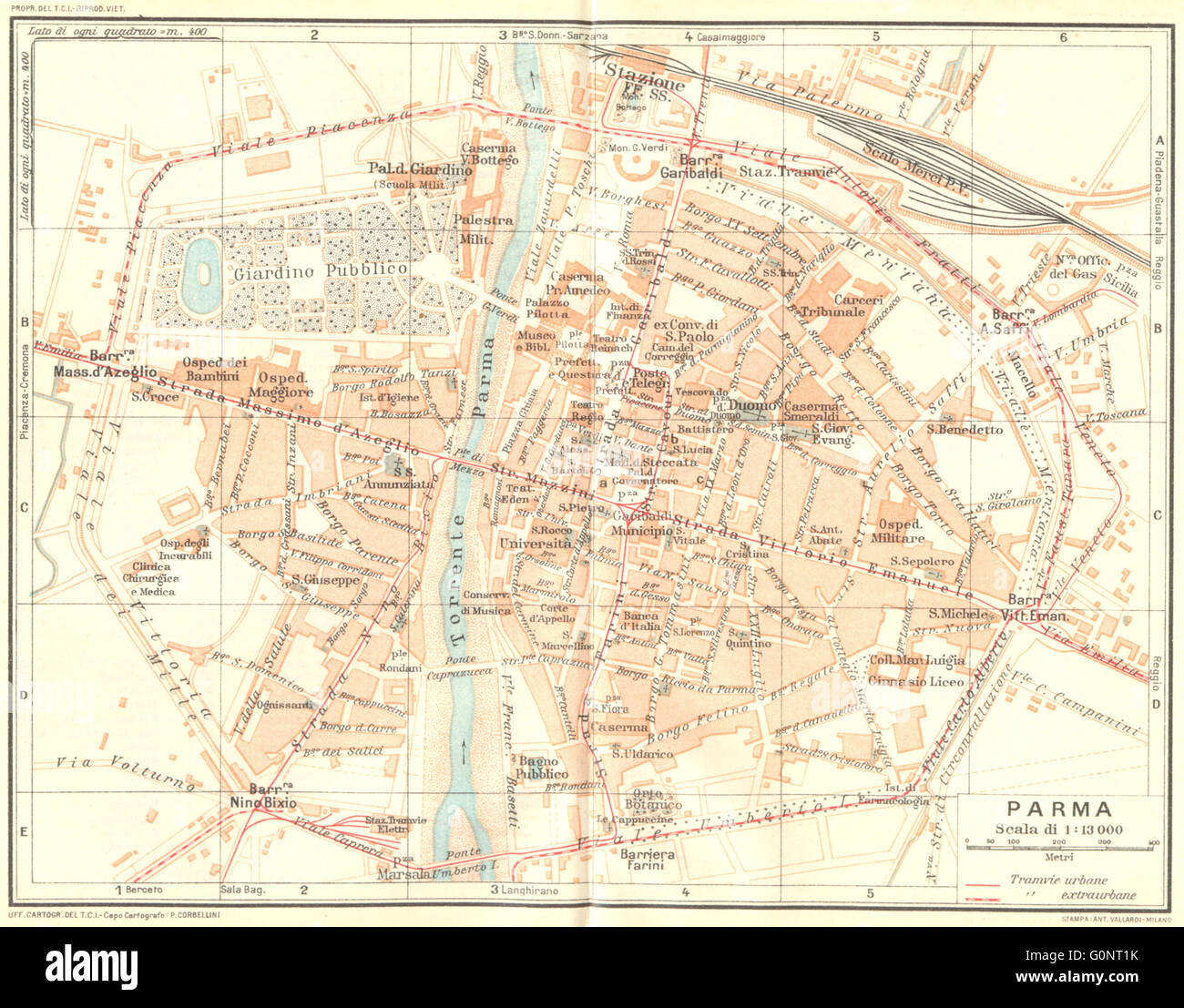 Parma Map High Resolution Stock Photography and Images - Alamy