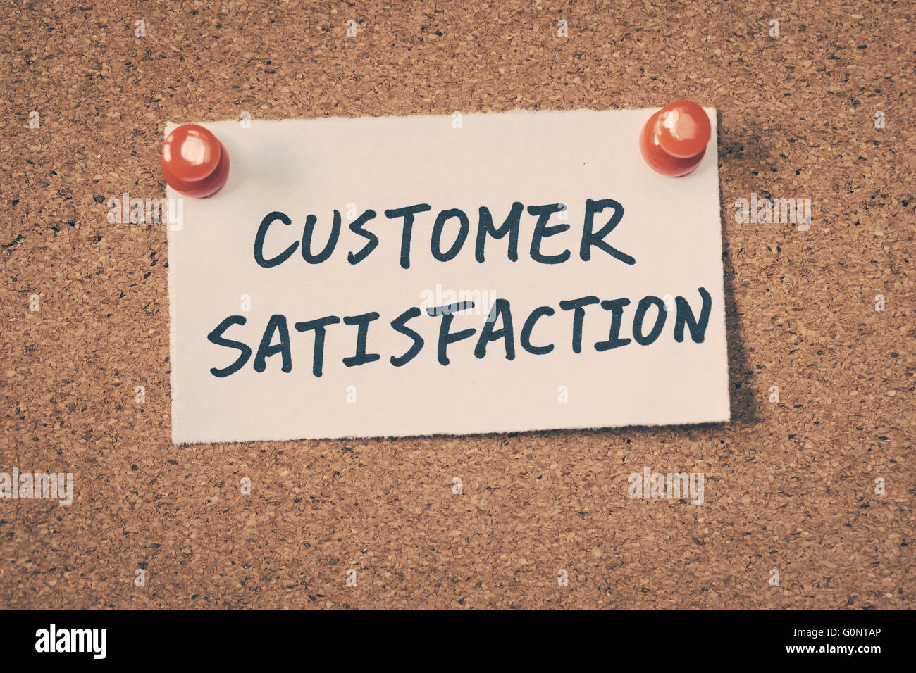 customer satisfaction Stock Photo