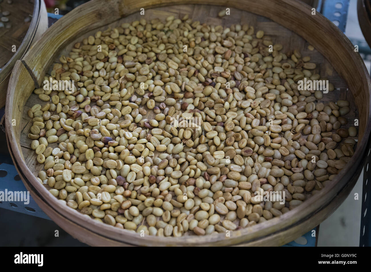 Luwak coffee as made and sold in Bali, Indonesia Stock Photo