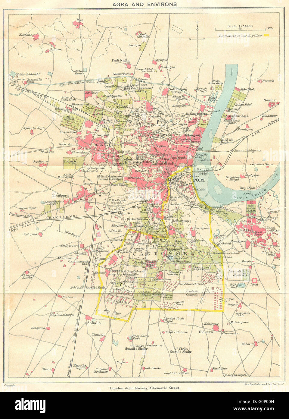 Taj Mahal Map