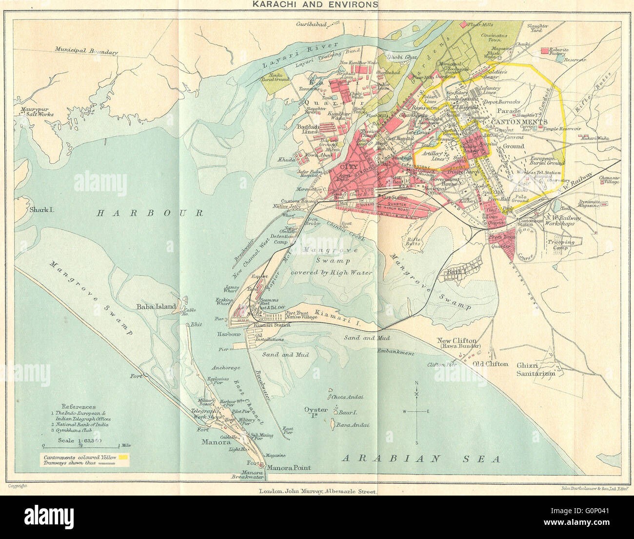 City plan Karachi Pakistan
