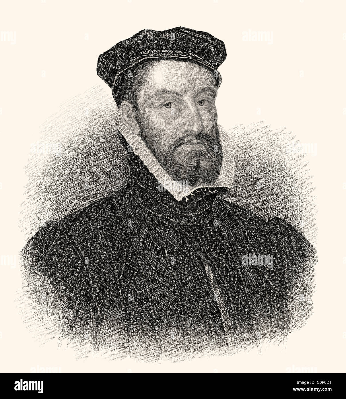 James Stewart, 1st Earl of Moray, c. 1531-1570, was Regent of Scotland Stock Photo