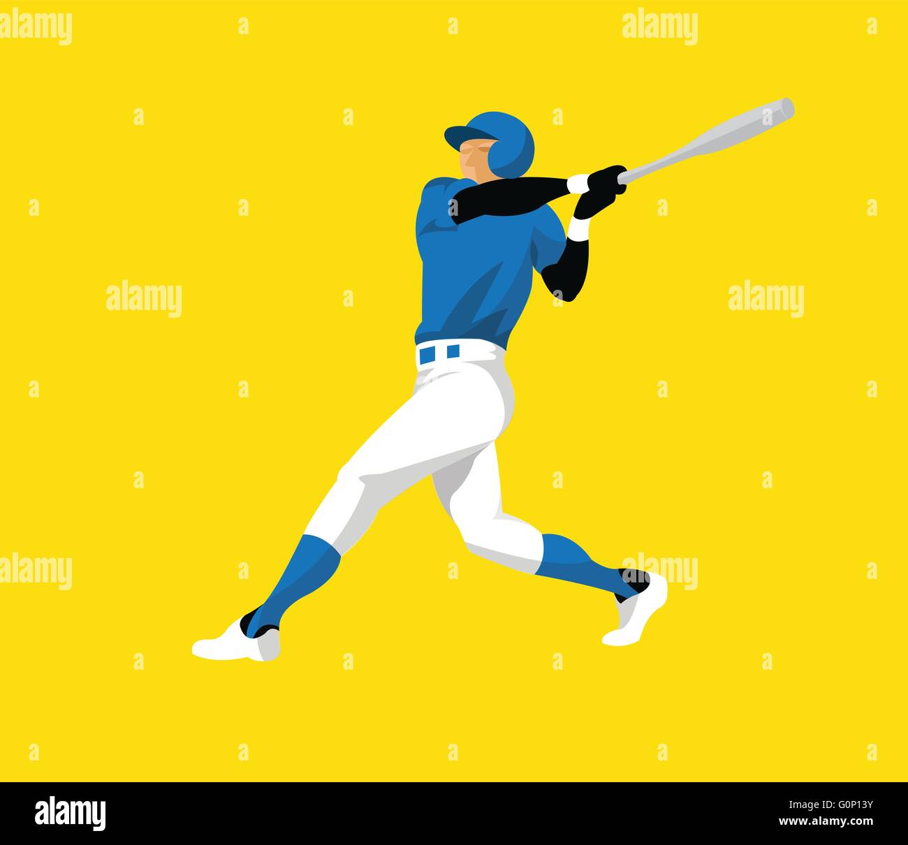 Baseball Player Stock Vector Images - Alamy