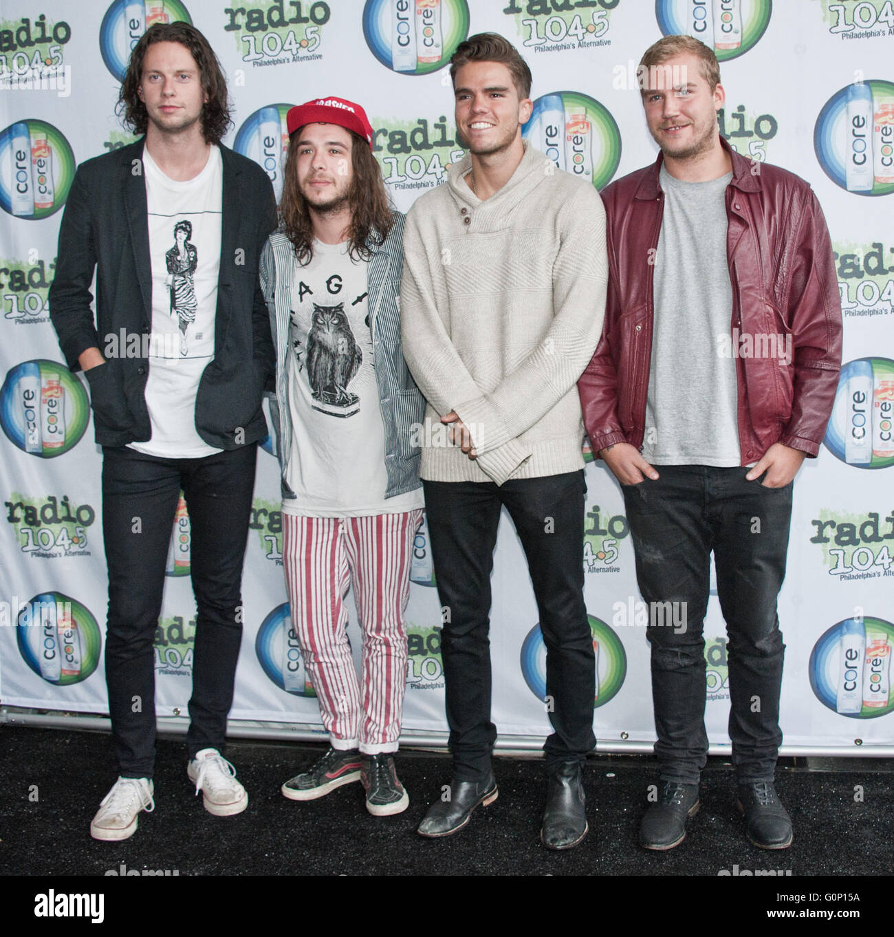 Philadelphia, PA, USA. 1st May, 2016. Icelandic Indie Rock Band Kaleo
