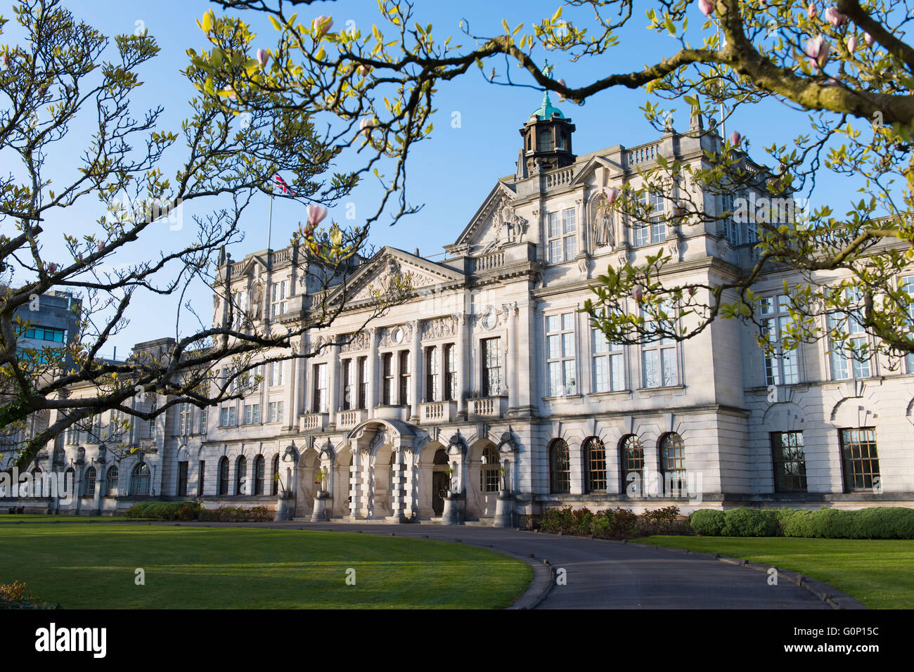 A view of the University of South Wales in Cardiff city centre Stock Photo  - Alamy