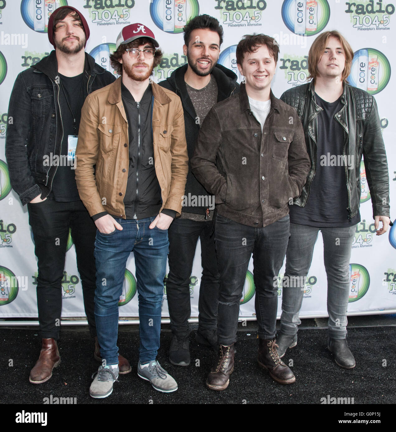 Philadelphia PA USA 1st May 2016 British Indie Rock Band Nothing 