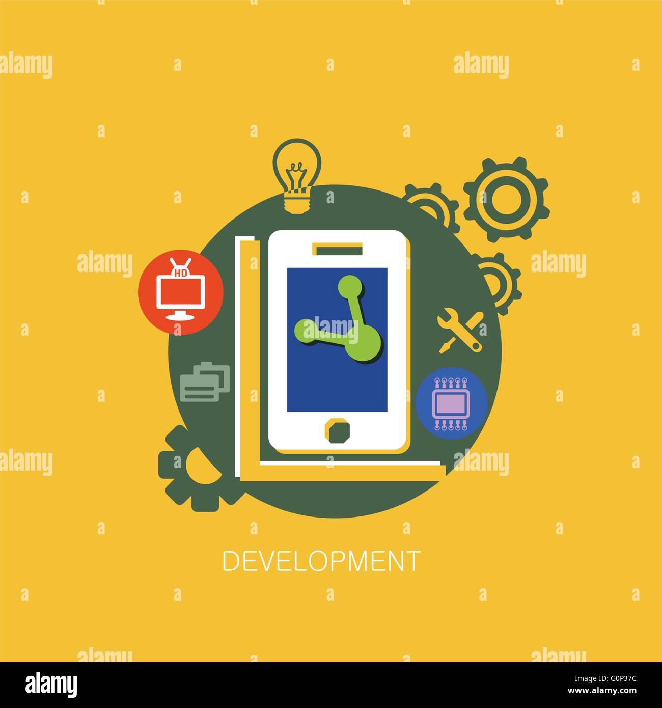 Illust visual Stock Vector Images - Alamy