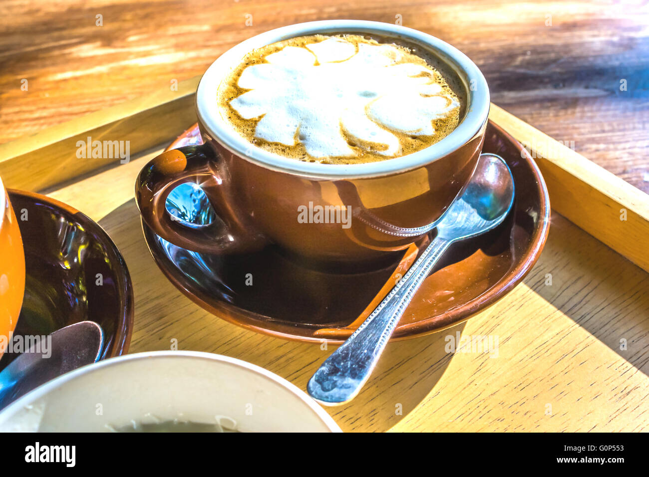 Cup Of Espresso Stock Photo - Alamy