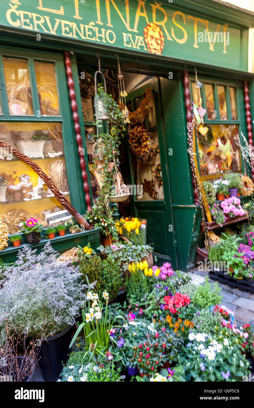 Czech flower shop