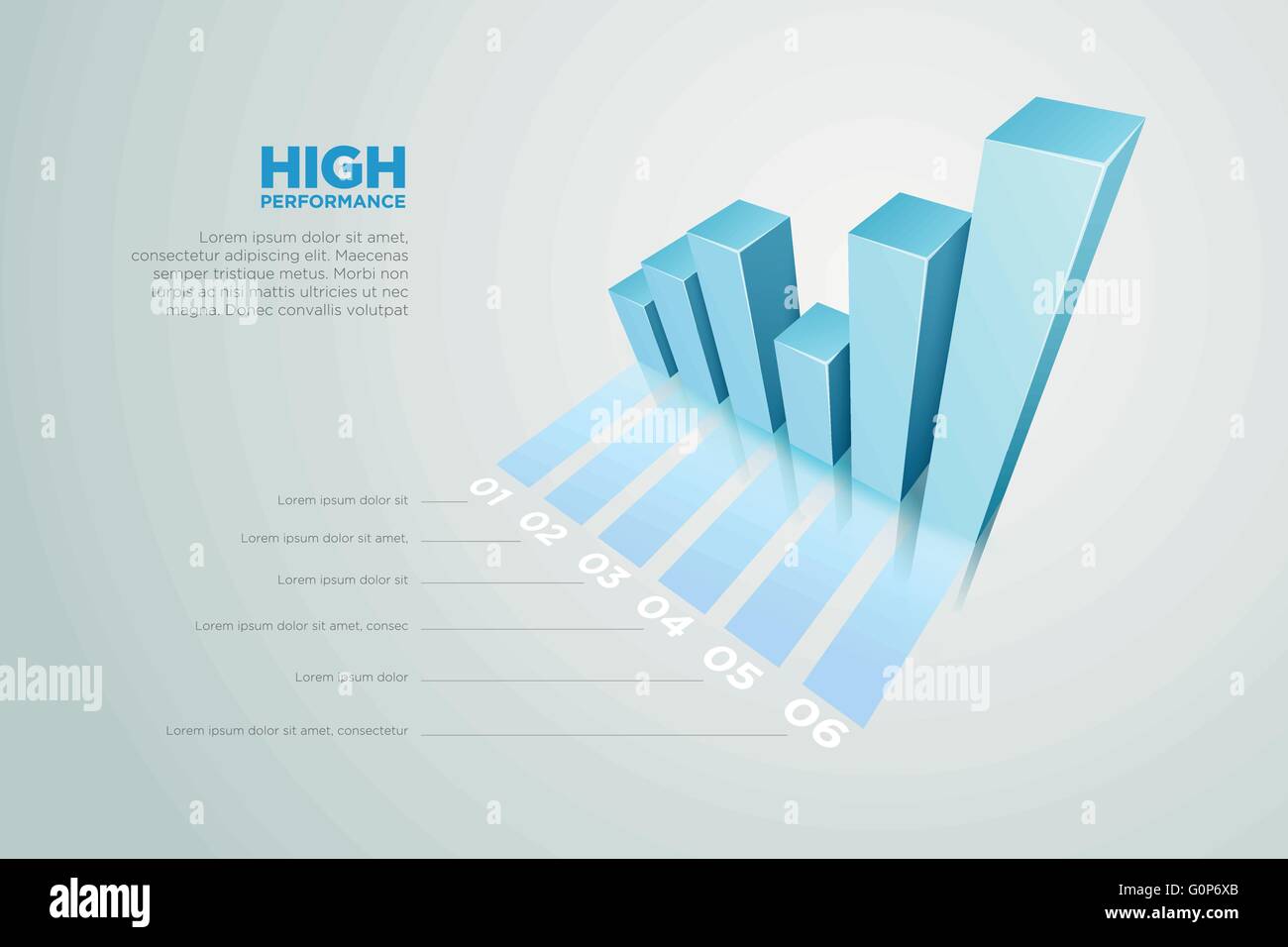 3d graph chart hi-res stock photography and images - Alamy