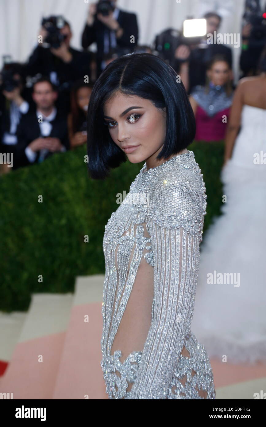 New York City Usa 2nd May 2016 Kylie Jenner Attends Manus X