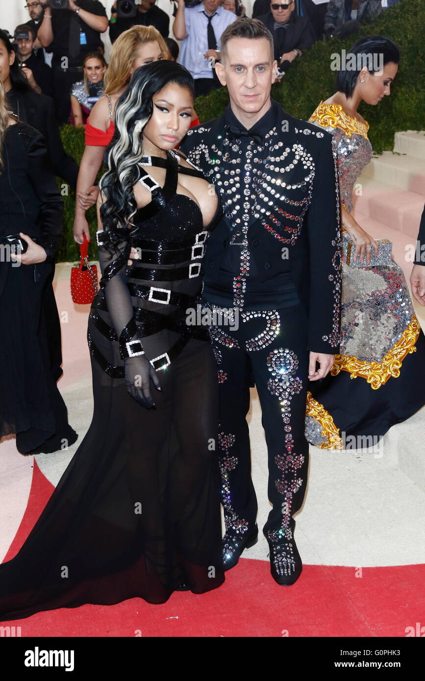 New York City, USA. 2nd May, 2016. Singer Nicki Minaj and designer ...