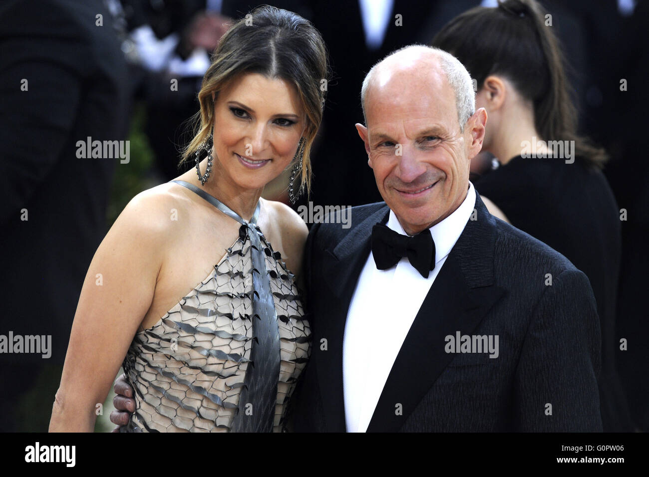 New York City. 2nd May, 2016. Jonathan Tisch and Lizzie Rudnick ...