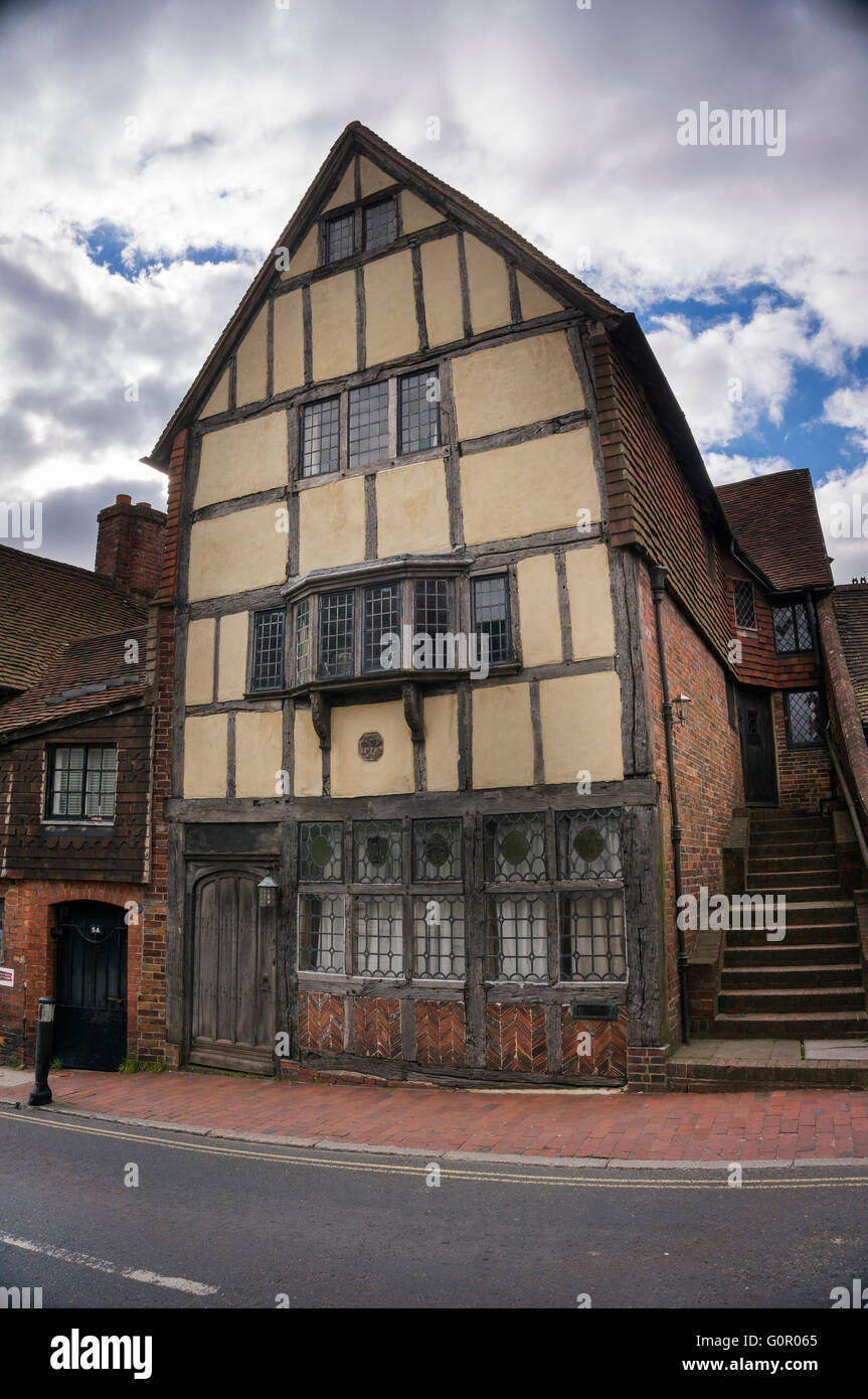 An Elizabethan House in the village of Ditchling, East Sussex, UK Stock Photo Alamy
