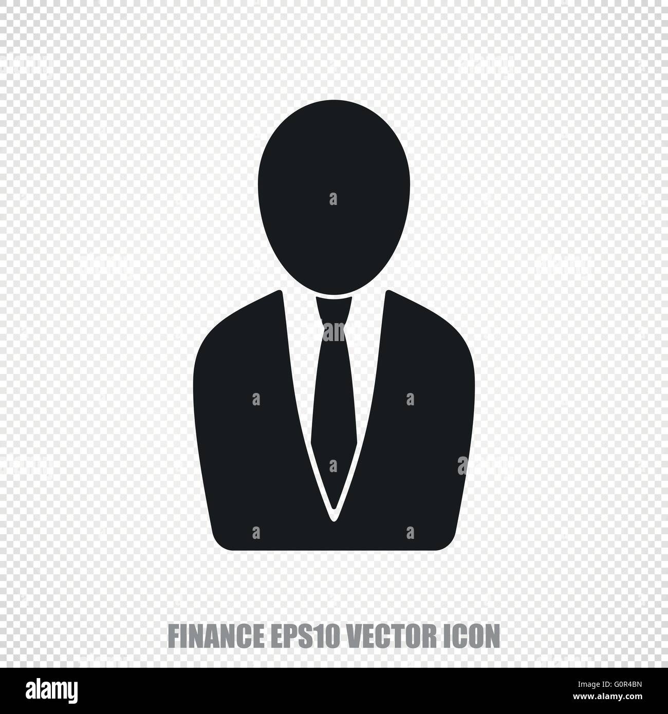 Finance vector Business Man icon. Modern flat design Stock Vector Image ...