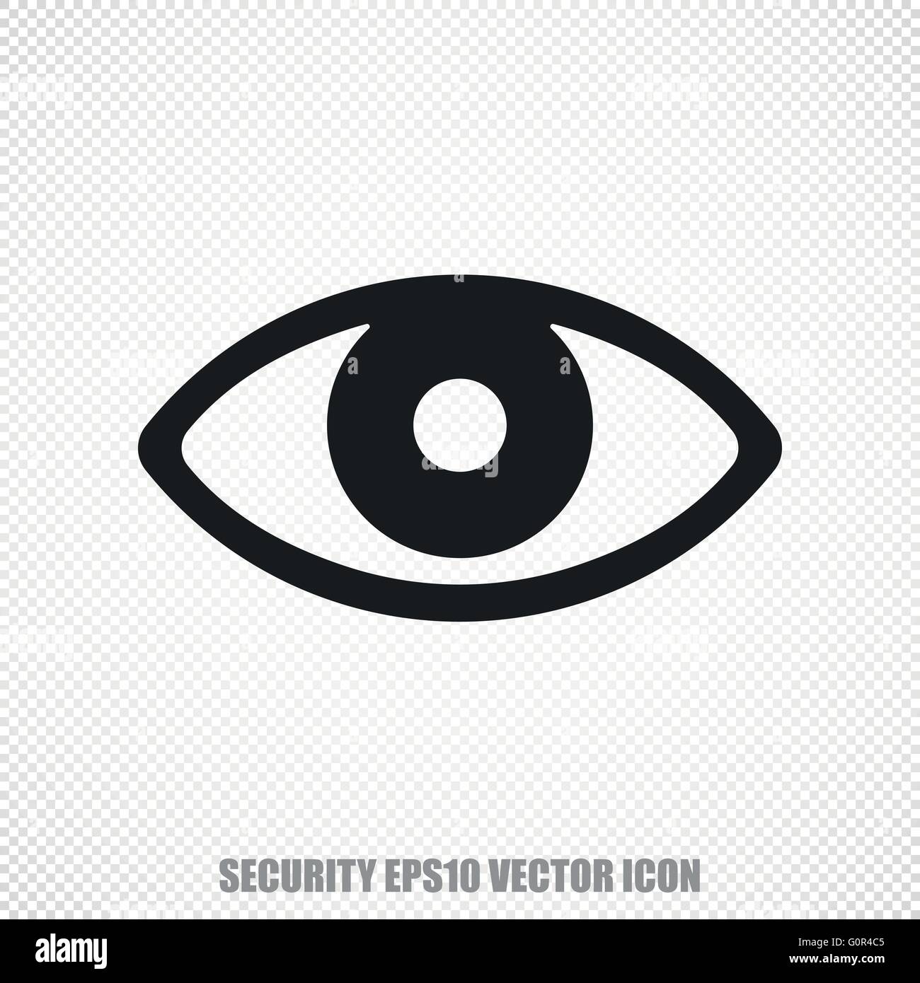 Safety vector Eye icon. Modern flat design Stock Vector Image & Art - Alamy