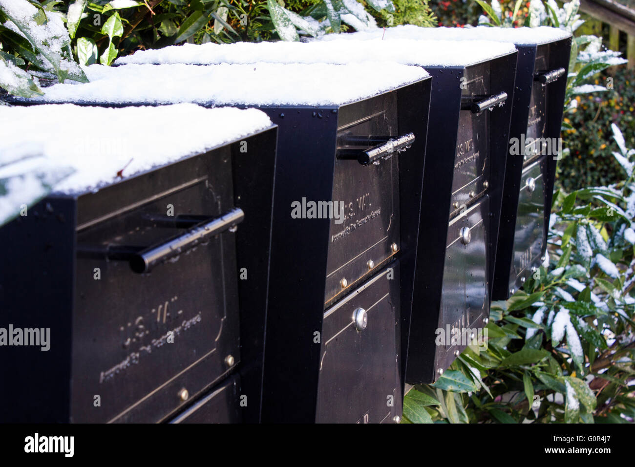 Square post leaves hi-res stock photography and images - Alamy