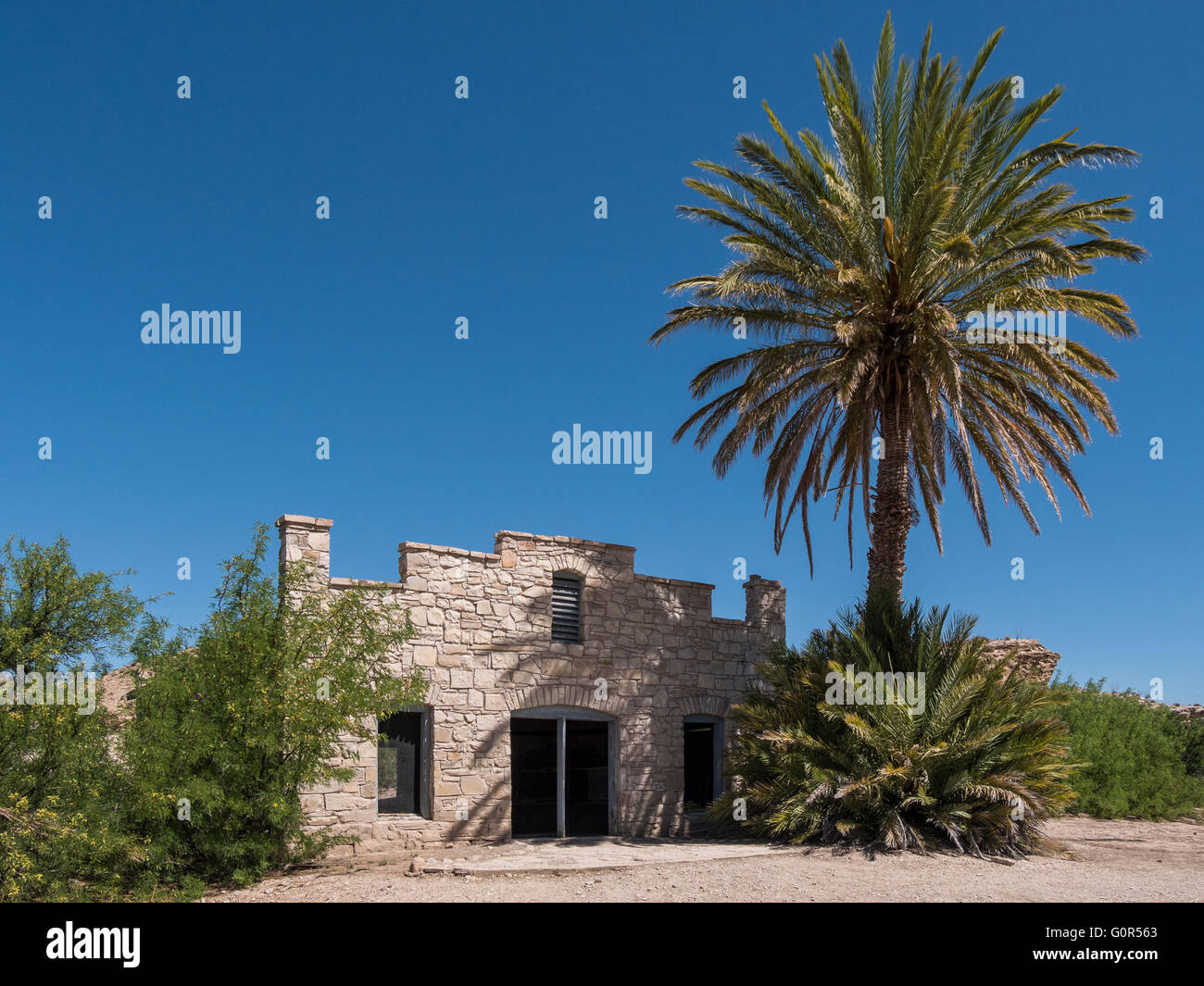 Trading Post and Post Office building, Boquillas Hot Springs, Big Bend