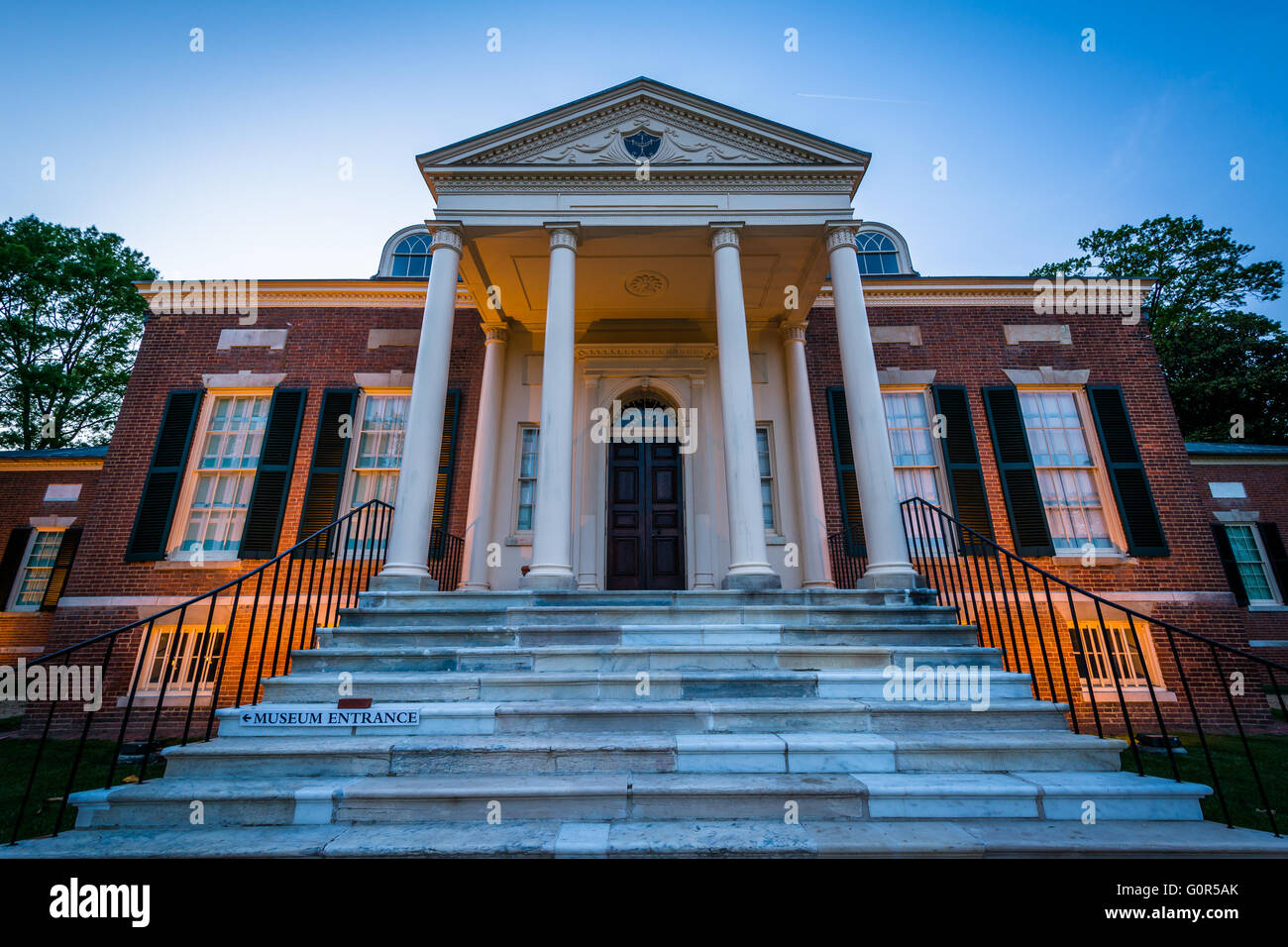 The Homewood Museum at Johns Hopkins University, in Baltimore, Maryland. Stock Photo