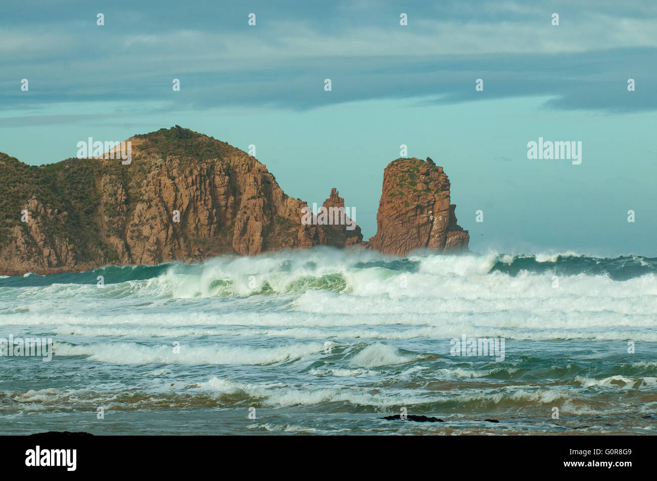 The Pinnacles, Cape Woolamai, Phillip Island, Victoria, Australia Stock Photo