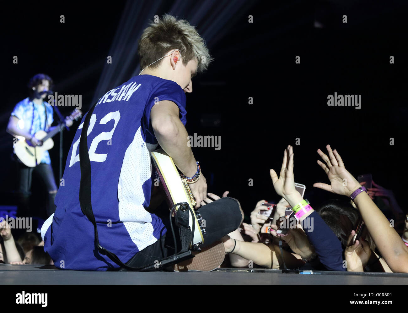The Tide O2 The Tide perform at the O2 Arena, London Featuring: The Tide, Drew ...