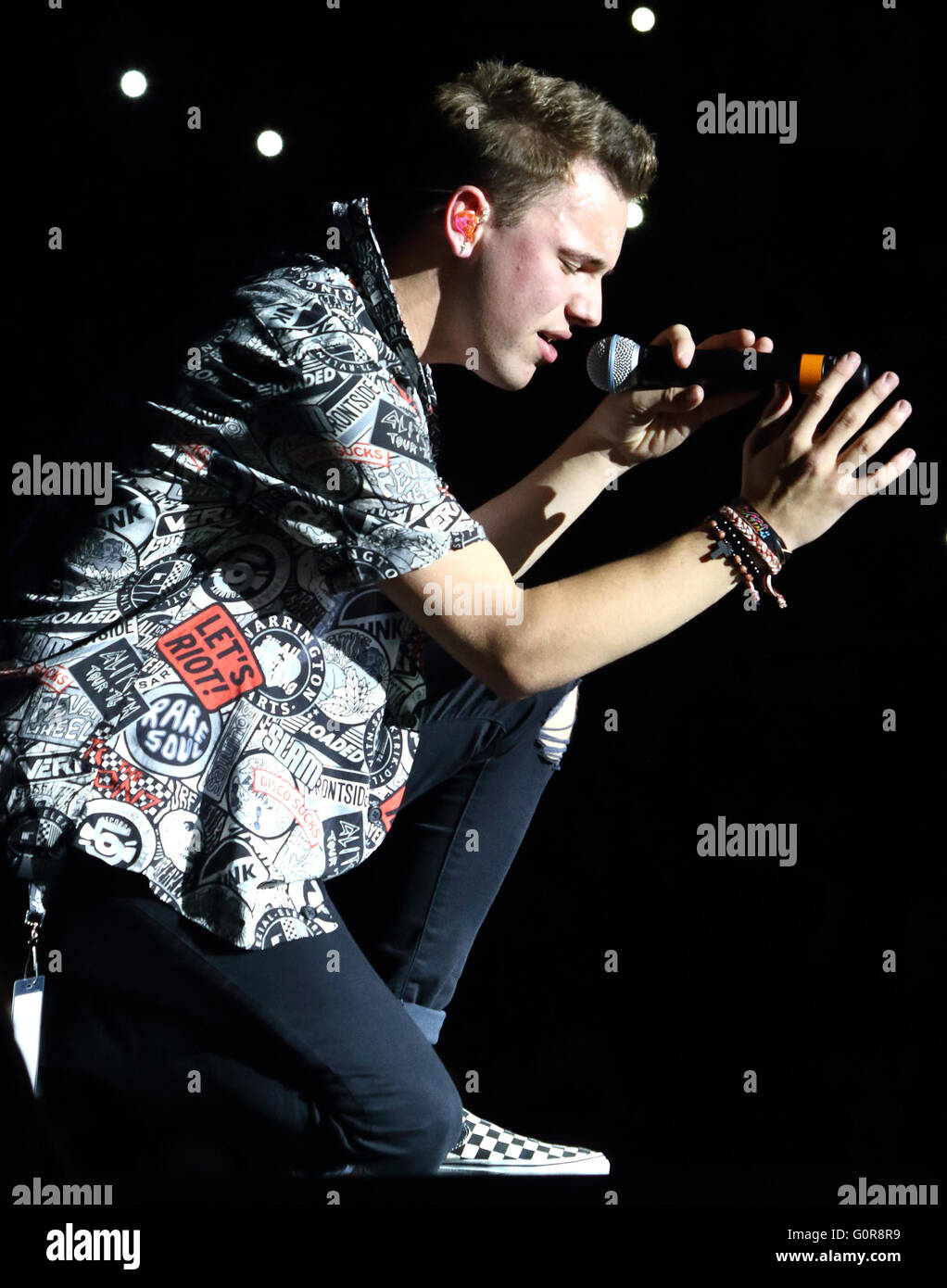 The Tide O2 The Tide perform at the O2 Arena, London Featuring: The Tide, Austin ...