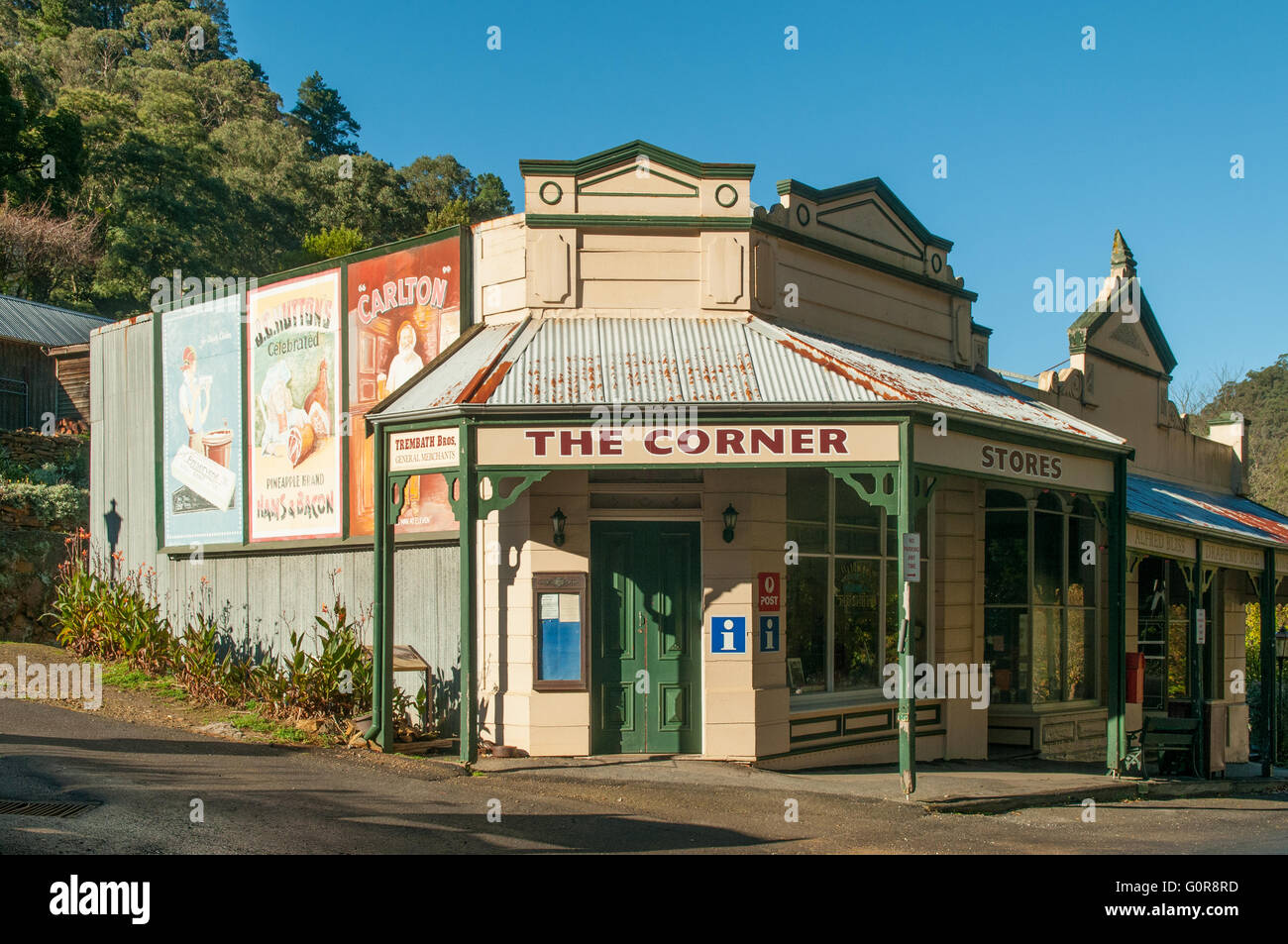 The Corner Store, Walhalla, Victoria, Australia Stock Photo Alamy