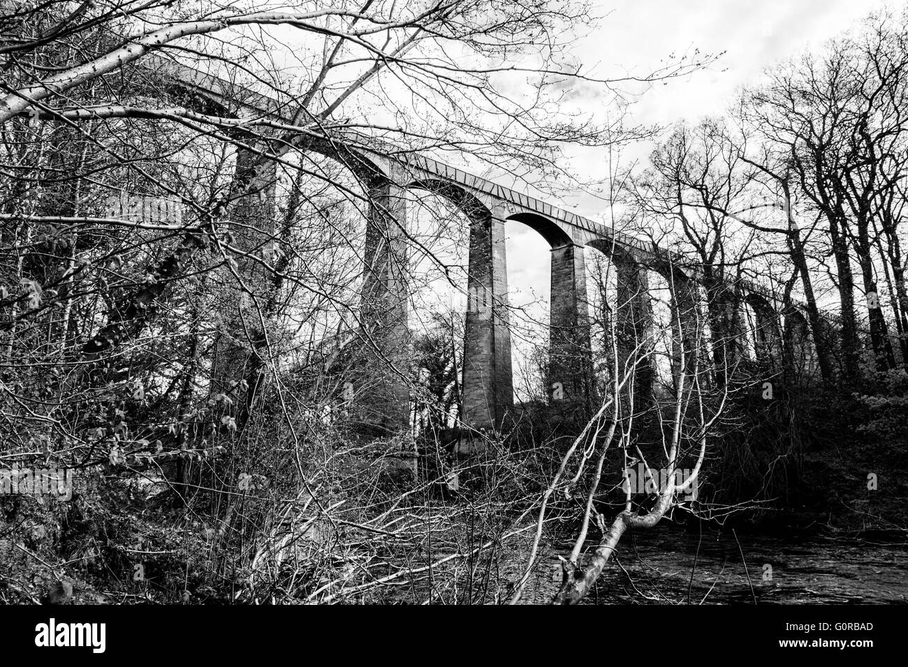 Pontcysyllte Aqueduct is a navigable aqueduct that carries the