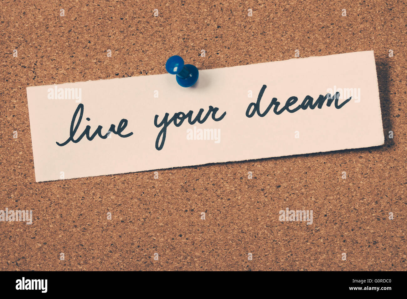 live your dream Stock Photo - Alamy